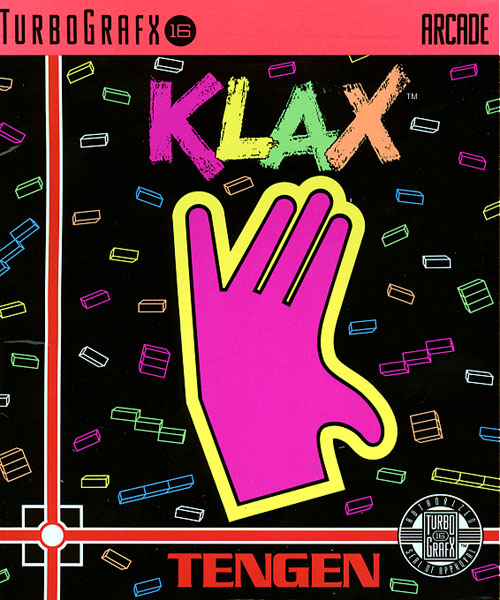 Klax (USA) Box Scan